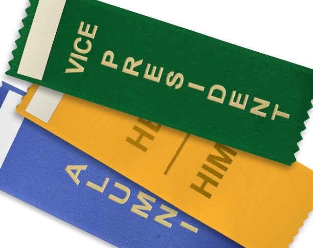 stock vertical ribbons